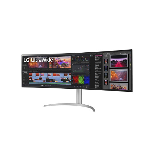 Professional Computer Monitor LG 49WQ95C-W Curved 49" 144Hz DQHD NANO - official importer