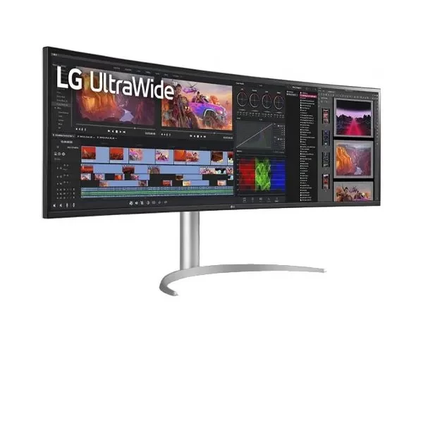 Professional Computer Monitor LG 49WQ95C-W Curved 49" 144Hz DQHD NANO - official importer