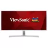 מסך מחשב ViewSonic VX3515-C-HD 35" Wide FHD 76Hz VA VX3515-C-HD קעור 2.5K, QHD צבע לבן