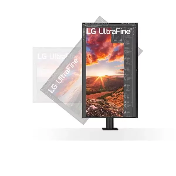 מסך מחשב LG 32UN880P-B 31.5" 4K UHD 60Hz Ergo IPS 32UN880P-B צבע שחור - יבואן מקביל