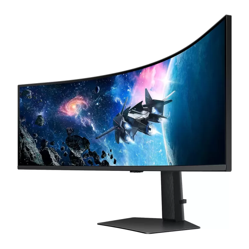 מסך גיימינג Samsung S49CG954EU 49" DQHD 240Hz 1ms VA 1000R S49CG954EU קעור 5K, UHD צבע שחור - יבואן מקביל