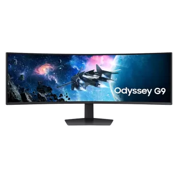 מסך גיימינג Samsung S49CG954EU 49" DQHD 240Hz 1ms VA 1000R S49CG954EU קעור 5K, UHD צבע שחור - יבואן מקביל