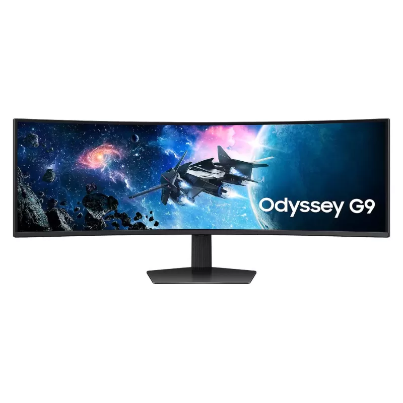 מסך גיימינג Samsung S49CG954EU 49" DQHD 240Hz 1ms VA 1000R S49CG954EU קעור 5K, UHD צבע שחור - יבואן מקביל