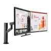 מסך מחשב LG 27QP88DP-BS 27-inch QHD Monitor Ergo Dual with Daisy Chain 27QP88DP-BS 27" 75Hz IPS - יבואן מקביל