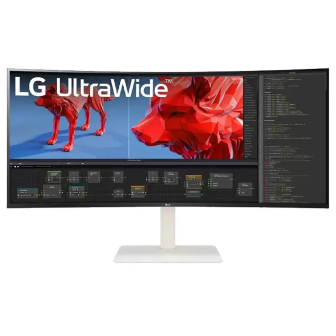 Computer Monitor LG 38WR85QC-W 38" UltraWide IPS WQHD 144Hz 1ms 2300R 38WR85QC-W 4K, UHD - parallel importer