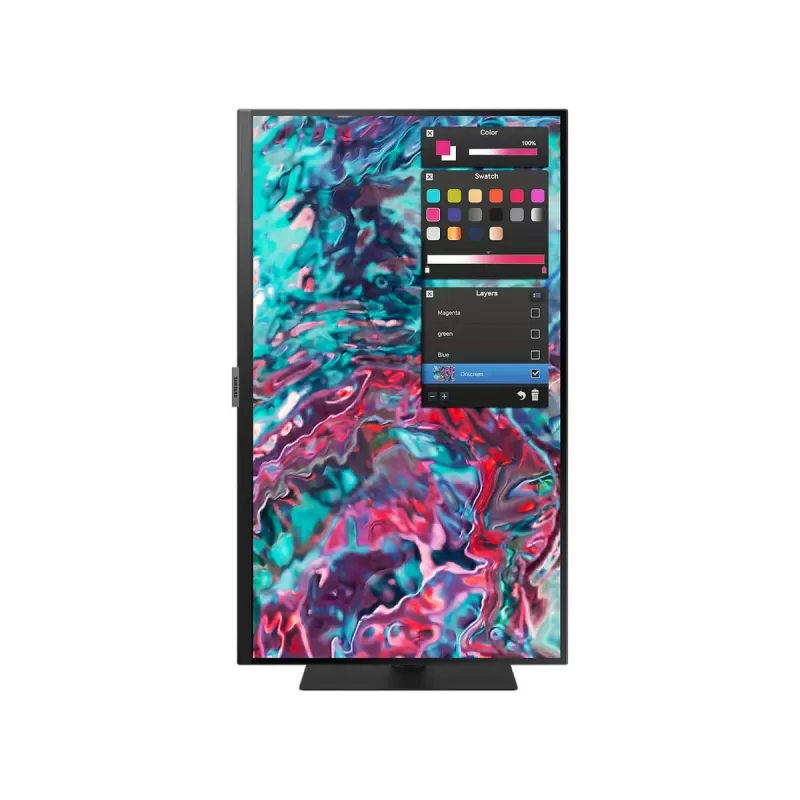 Computer Monitor Samsung S27B800TGU 27" S80TB ViewFinity UHD Monitor with IPS panel, Thunderbolt 4 and speakers S27B800TGU 60Hz 4K UHD - parallel importer