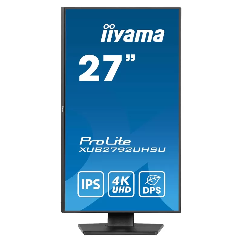 מסך מחשב IIYAMA XUB2792UHSU-B6 27" ProLite IPS 4K 60Hz 4ms XUB2792UHSU-B6