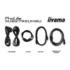 מסך מחשב IIYAMA XUB2792UHSU-B6 27" ProLite IPS 4K 60Hz 4ms XUB2792UHSU-B6