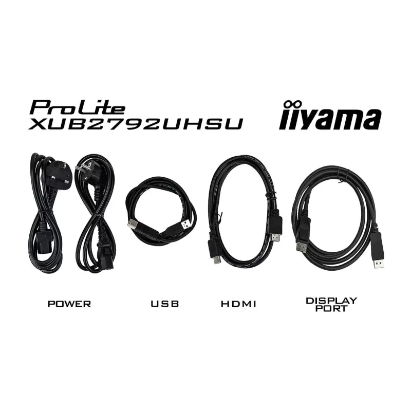 מסך מחשב IIYAMA XUB2792UHSU-B6 27" ProLite IPS 4K 60Hz 4ms XUB2792UHSU-B6