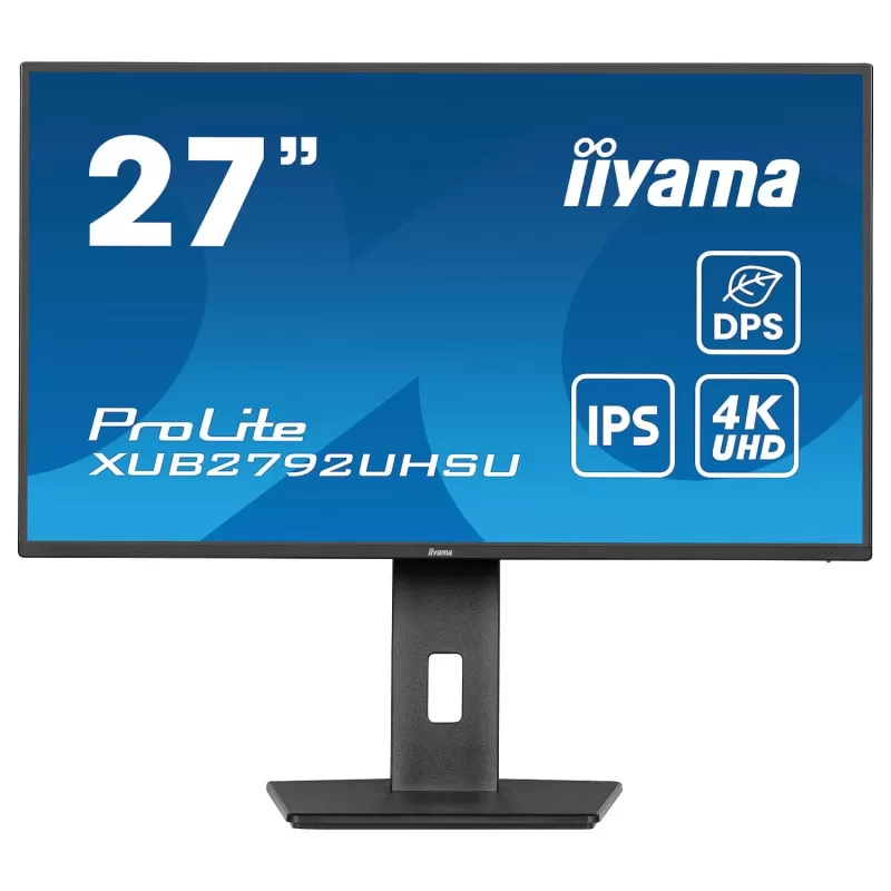 מסך מחשב IIYAMA XUB2792UHSU-B6 27" ProLite IPS 4K 60Hz 4ms XUB2792UHSU-B6