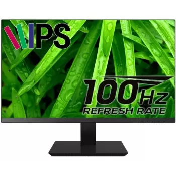 מסך מחשב Solid H2391P FHD 23.8 IPS 5Ms VGA HDMI frameless 100Hz H2391P 23.8" צבע שחור