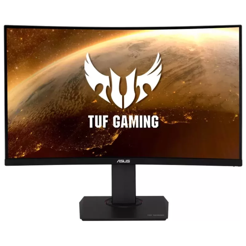 מסך גיימינג Asus TUF Gaming VG32VQR 31.5" VA QHD 165Hz 1ms 1800R 90LM04I0-B03170 צבע שחור - יבואן מקביל