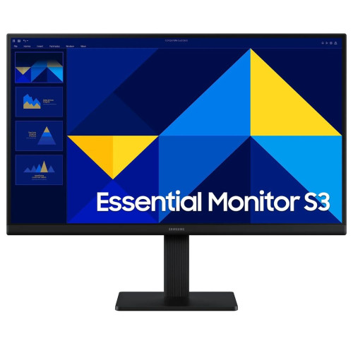 Computer Monitor Samsung S24D300GAM 24" FHD IPS Color:black - official importer
