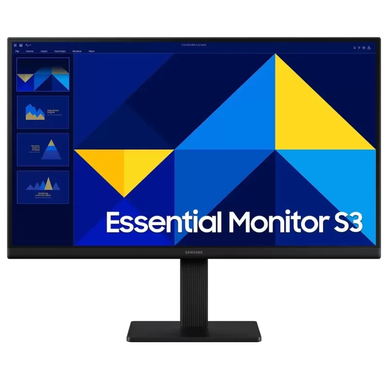 מסך מחשב Samsung S24D300GAM 24" FHD IPS צבע שחור - יבואן רשמי