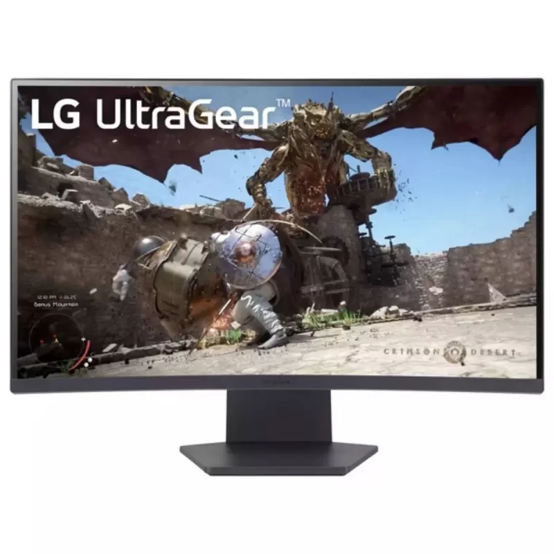 Curved gaming monitor LG UltraGear 27GS60QX-B 27" 180Hz 2K, QHD VA Color:black - parallel importer