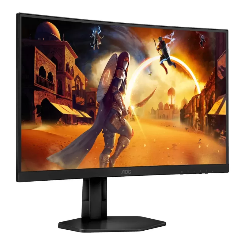 Монитор для ПК AOC CQ27G4X 27" 180Hz 2K, QHD VA Цвет:чёрный - параллельный импортер