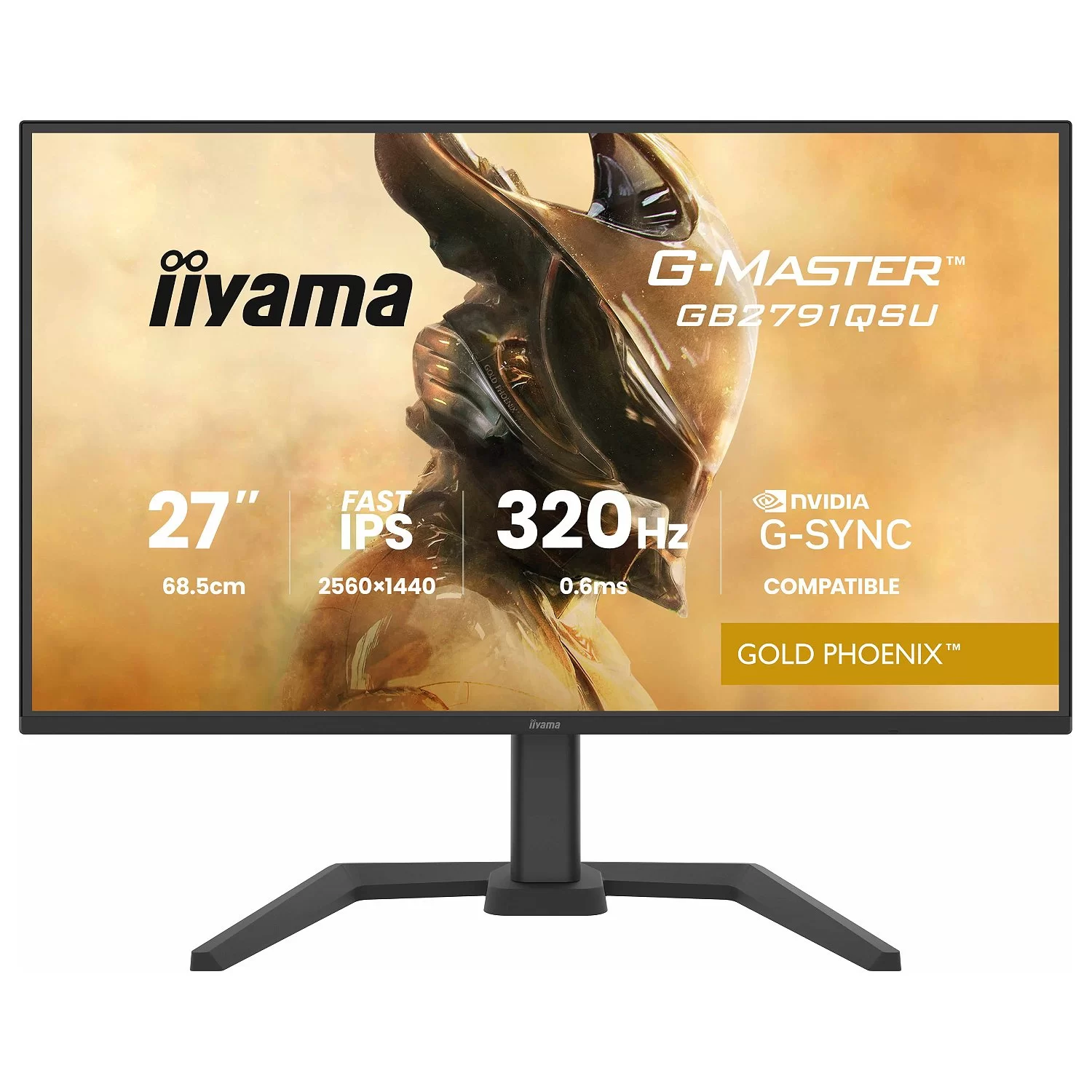 Computer Monitor IIYAMA G-Master black GB2791QSU-B1 27" QHD IPS