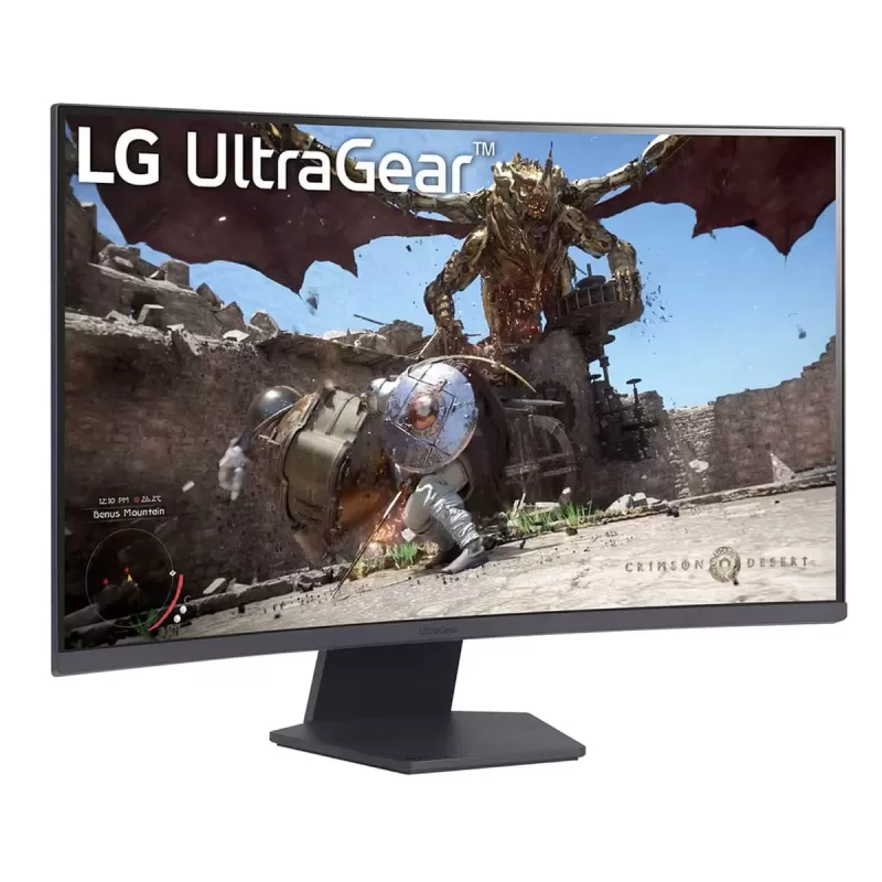 Монитор для ПК LG UltraGear 1000R 32GS60QX-B 31.5" 180Hz 2K, QHD VA Цвет:чёрный - параллельный импортер Монитор для ПК LG UltraGear 1000R 32GS60QX-B 31.5" 180Hz 2K, QHD VA Цвет:чёрный - параллельный импортер
