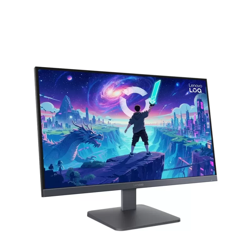 מסך מחשב Lenovo LOQ 24-10 Monitor 68F1GACBIS 23.8" IPS