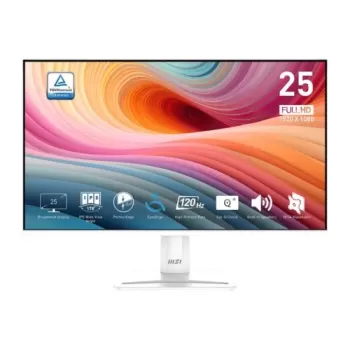 מסך מחשב MSI PRO MP251W E2 24.5" לבן 25" IPS מסך מחשב MSI PRO MP251W E2 24.5" לבן 25" IPS