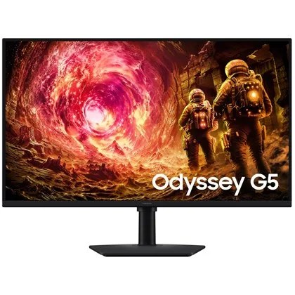 מסך מחשב Samsung SAMSUNG 32 Odyssey G5 S32FG502E 180HZ/1MS/2K/HDMI/DP 31.5 in 2560 x 1440 pixels W-LED |180 Hz S32FG502E - יבואן רשמי