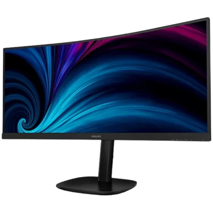 Curved computer monitor Philips 34B2U3600C 34" Curved WQHD VA 120Hz USB-C 34B2U3600C/00 UWQHD Color:black