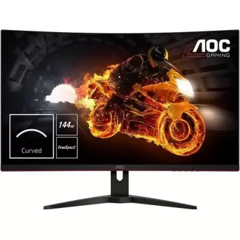 מסך גיימינג AOC CQ32G1 31.5" 144Hz 2K, QHD VA צבע שחור - יבואן רשמי