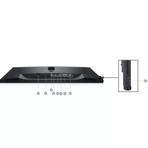 מסך מחשב Dell P2421DC 23.8" WQHD, 2K IPS צבע שחור