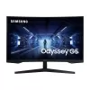 מסך גיימינג Samsung Odyssey G5 C32G55TQWM קעור 32" 144Hz 2K, QHD VA צבע שחור - יבואן רשמי