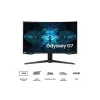 Игровой Монитор Samsung Odyssey G7 C32G75TQSR изогнутый 32" 240Hz WQHD, 2K VA - параллельный импортер