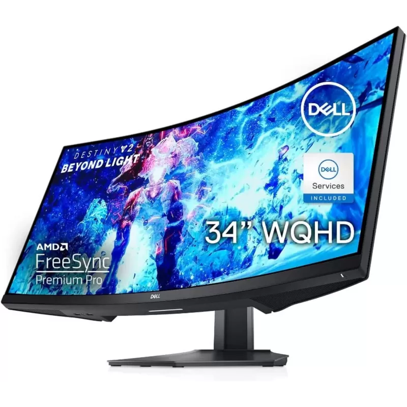 Computer Monitor Dell S3422DWG Curved 34" 144Hz UWQHD VA Color:black