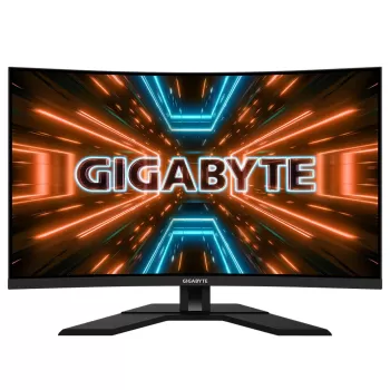 מסך גיימינג Gigabyte M32UC קעור 31.5" 160Hz 4K UHD VA צבע שחור - יבואן רשמי