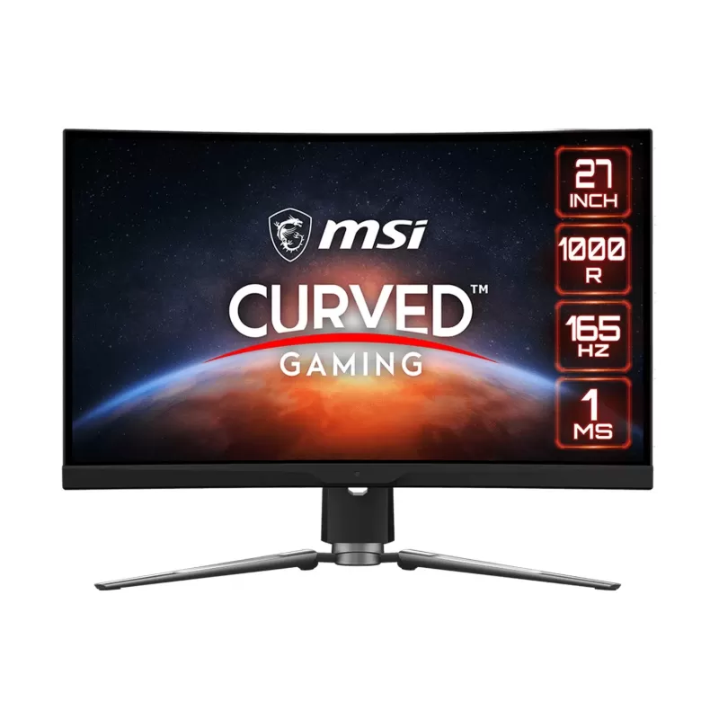 Gaming Monitor MSI MPG ARTYMIS 273CQR Curved 27" 165Hz QHD, 2K VA Color:black