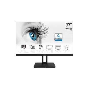 מסך מחשב MSI PRO MP271P 27" 75Hz FHD IPS צבע שחור