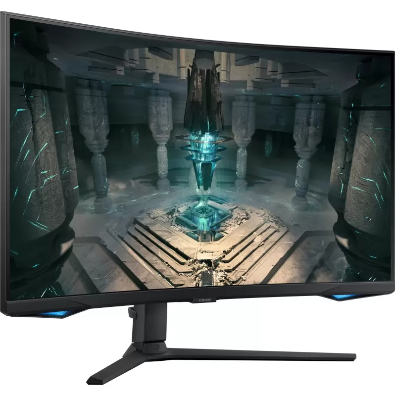 מסך גיימינג Samsung 32" S32BG650EU QHD 240Hz 1ms VA S32BG650EU קעור 31.5" צבע שחור - יבואן מקביל