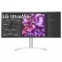 Computer Monitor LG 38" 38WQ75C-W QHD+ IPS 38WQ75C-W 75Hz Color:white - parallel importer