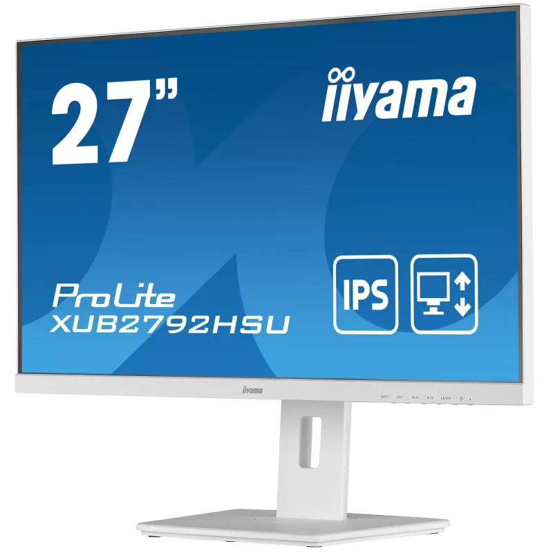 Монитор для ПК IIYAMA XUB2792HSU-W5 27" ProLite IPS FHD 75Hz 4ms XUB2792HSU-W5 Цвет:белый