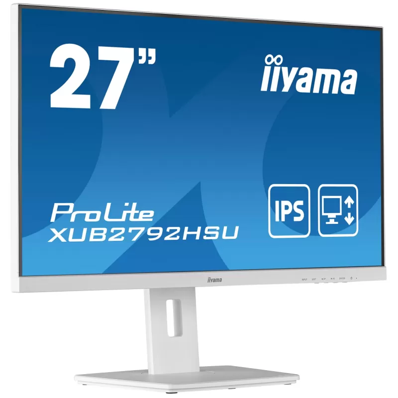 Монитор для ПК IIYAMA XUB2792HSU-W5 27" ProLite IPS FHD 75Hz 4ms XUB2792HSU-W5 Цвет:белый