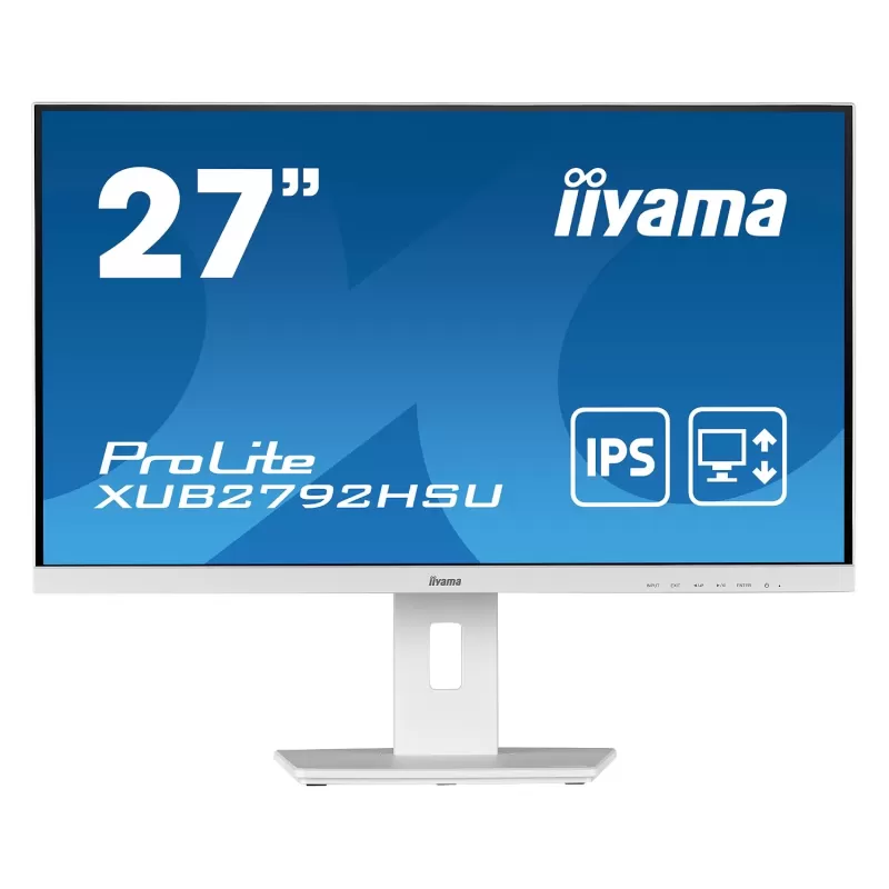 Монитор для ПК IIYAMA XUB2792HSU-W5 27" ProLite IPS FHD 75Hz 4ms XUB2792HSU-W5 Цвет:белый