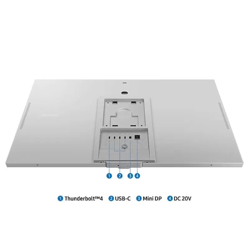 Монитор для ПК Samsung S27C902PAU 27" IPS 5K WiFi-BT-Cam-Thunderbolt 4 S27C902PAU 60Hz Цвет:белый - параллельный импортер