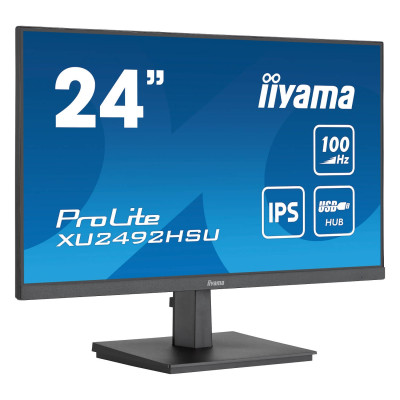 Computer Monitor IIYAMA ProLite XU2492HSU-B6 23.8" 100Hz FHD IPS Color:black Computer Monitor IIYAMA ProLite XU2492HSU-B6 23.8" 100Hz FHD IPS Color:black