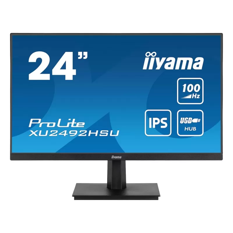 Computer Monitor IIYAMA ProLite XU2492HSU-B6 XU2492HSU-B6 23.8" 100Hz FHD IPS