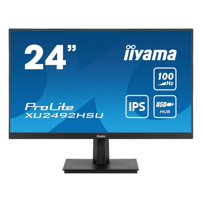 Монитор для ПК IIYAMA ProLite XU2492HSU-B6 23.8" 100Hz FHD IPS Цвет:черный