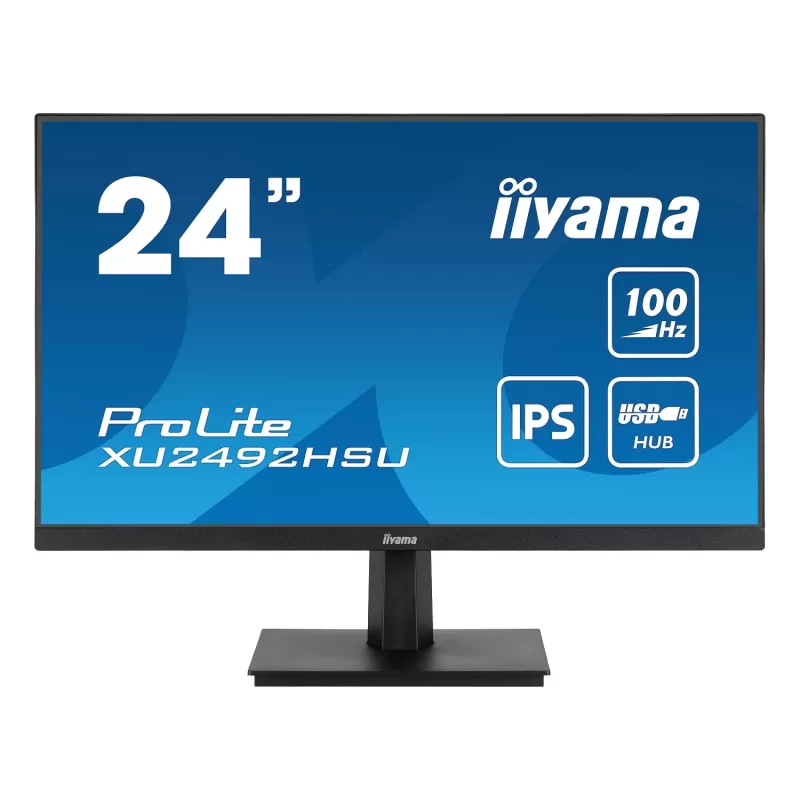 Computer Monitor IIYAMA ProLite XU2492HSU-B6 XU2492HSU-B6 23.8" 100Hz FHD IPS