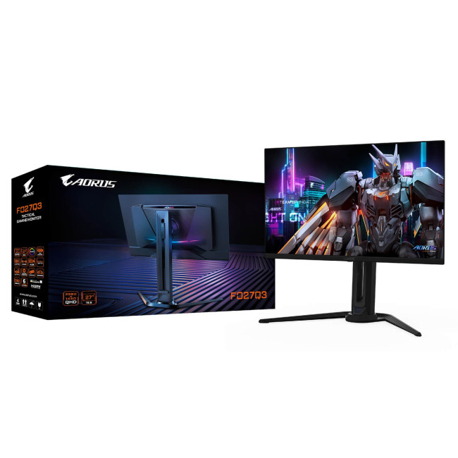Computer Monitor Gigabyte FO27Q3 27" AORUS OLED QHD 360Hz 0.03ms 2K+QHD
