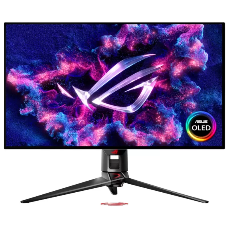 מסך מחשב לגיימינג Asus ROG Swift PG32UCDP 32" OLED 4K 240Hz 0.03ms 90LM0A50-B01370 31.5" 4K UHD WOLED צבע שחור