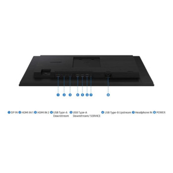 Монитор для ПК Samsung S24D408GAM 24" FHD IPS Цвет:черный - официальный импортер