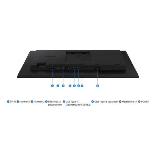 Монитор для ПК Samsung S24D408GAM 24" FHD IPS Цвет:черный - официальный импортер