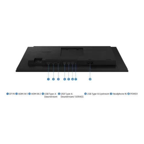 מסך מחשב Samsung S24D408GAM 24" FHD IPS צבע שחור - יבואן רשמי