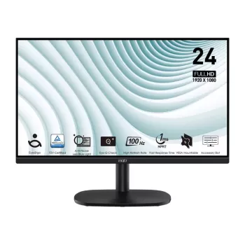 מסך מחשב MSI PRO MP245V 23.8" 100Hz FHD VA צבע שחור